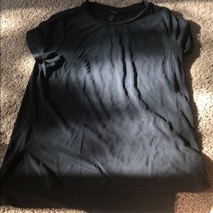 Black short sleeve forever 21 shirt